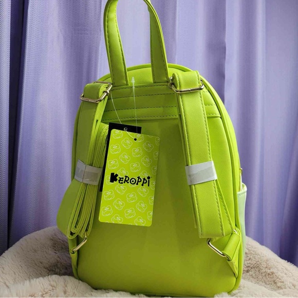 Her Universe Keroppi Sanrio Backpack + Card Wallet - Picture 5 of 8